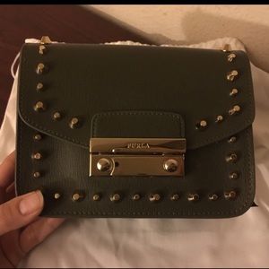 Brand New Furla Julia stud metropolis bag